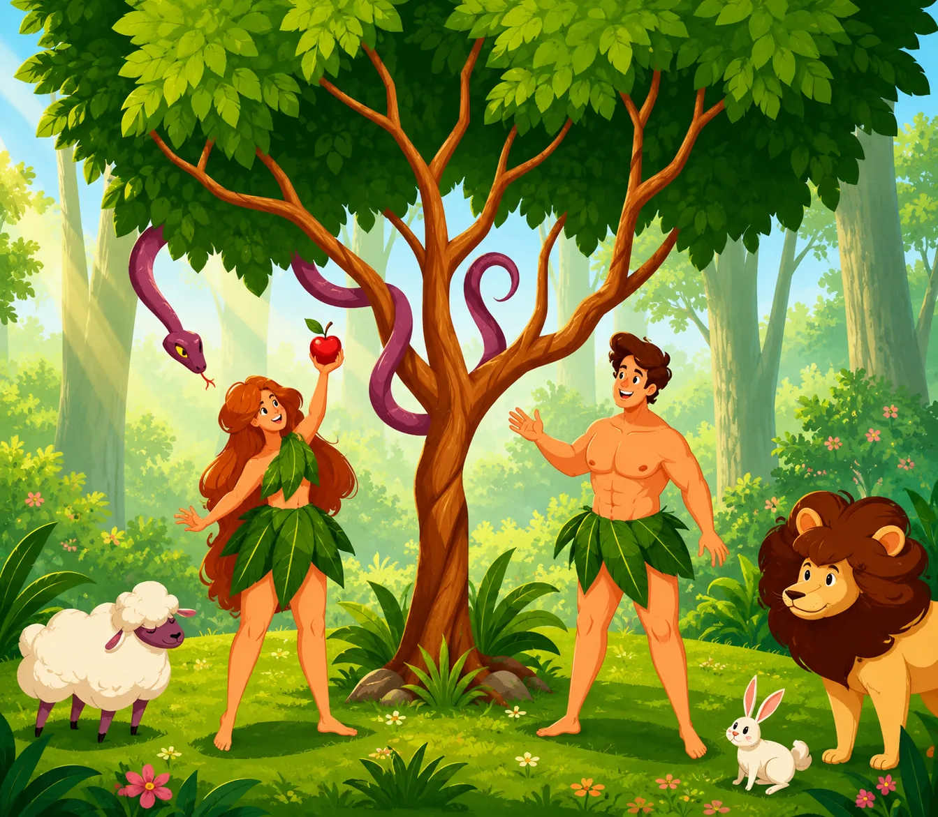 La Forêt de l'Édena vs L'Empire de Fer